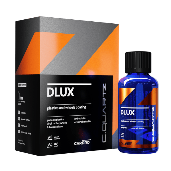 🛡️ CarPro CQuartz DLUX – Keramička zaštita za plastiku, gumu i felne