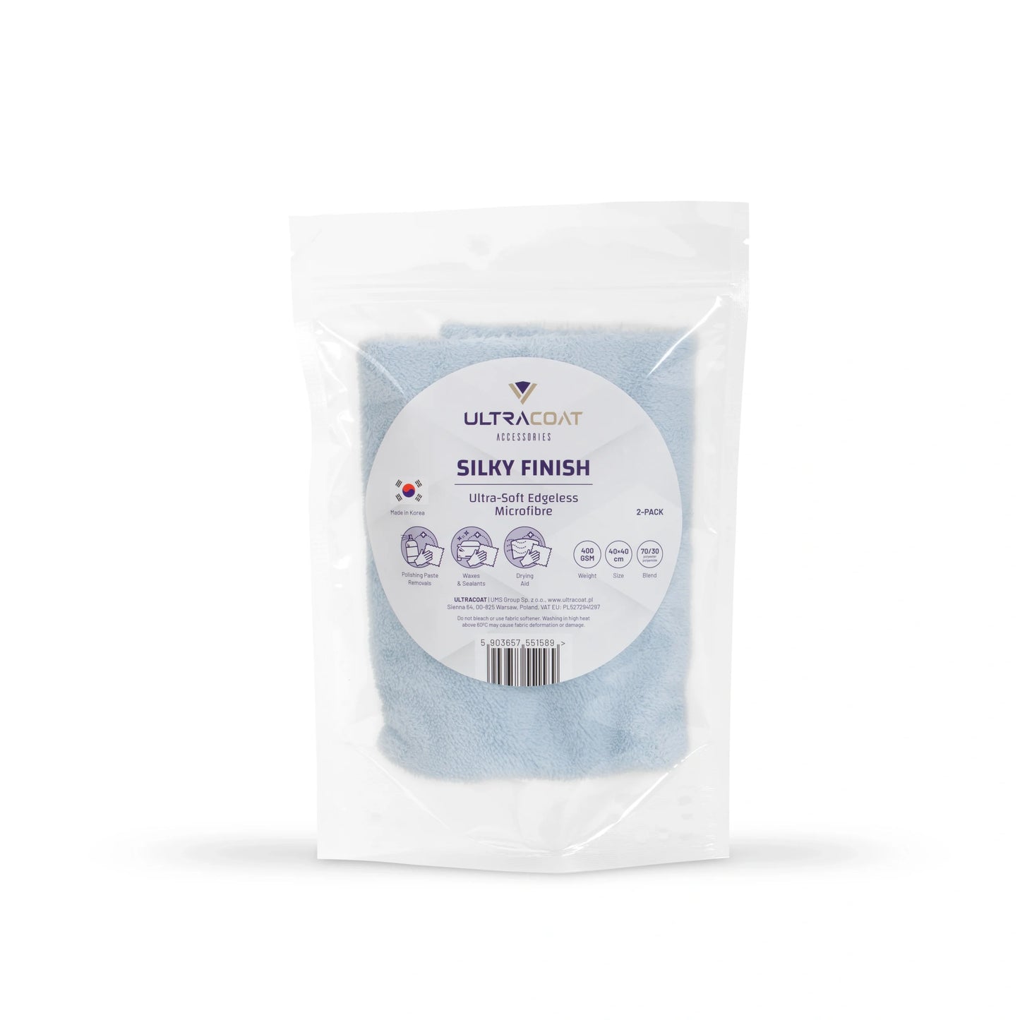 Silky Finish Mikrofiber krpa – Višenamenska krpa za detailing bez ogrebotina