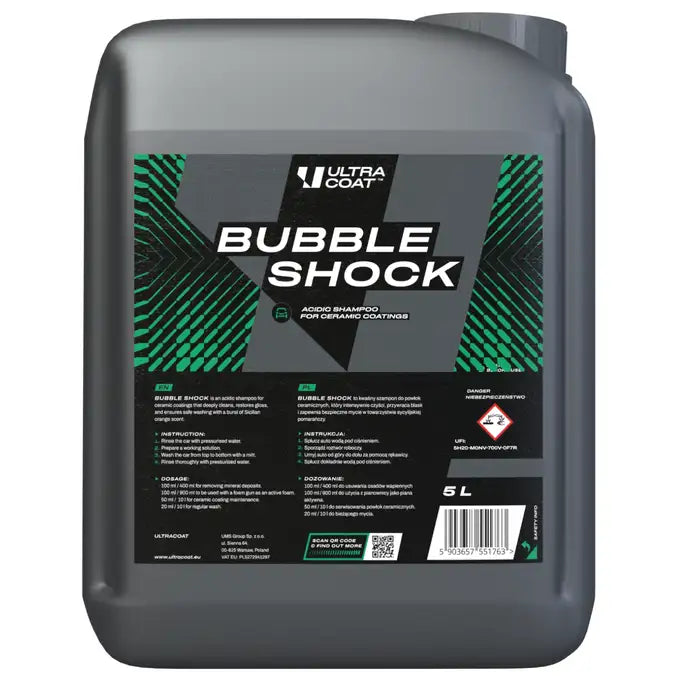UltraCoat Bubble Shock – Šampon za keramičke premaze