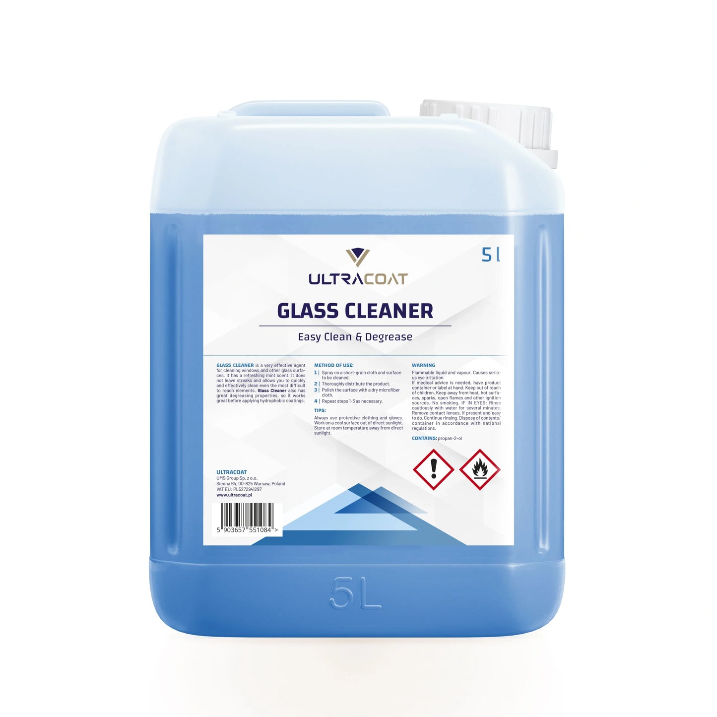 Ultracoat Glass Cleaner – Profesionalni čistač stakla bez tragova