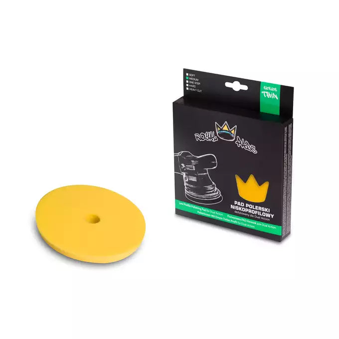 Niskoprofilni Polir Sunđer Medium – Žuti Royal Pads
