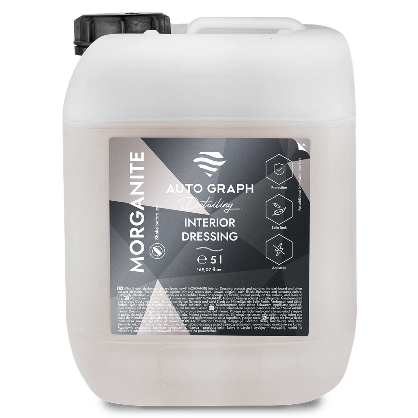 MORGANITE Interior Dressing – Zaštita i Sjaj za Kontrolnu Tablu