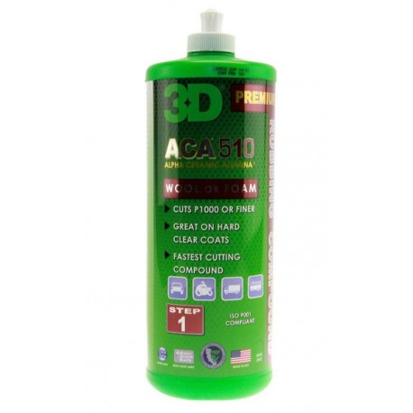 3D ACA 510 Premium Rubbing Compound – Profesionalna Pasta za Brzo Rezanje ✨💪