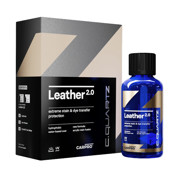 🧴 CarPro CQuartz Leather 2.0 30ml – Keramička zaštita za kožu