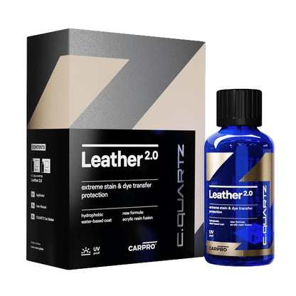 🧴 CarPro CQuartz Leather 2.0 30ml – Keramička zaštita za kožu