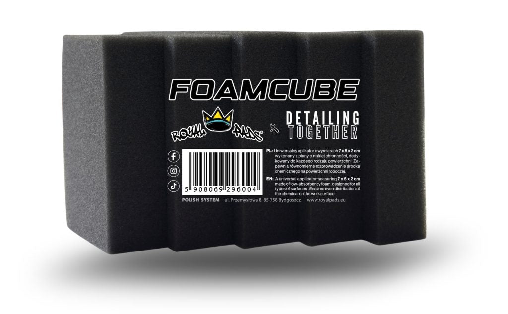 🧽 FoamCube 7×5×2 cm – Aplikator za precizno i ravnomerno nanošenje proizvoda