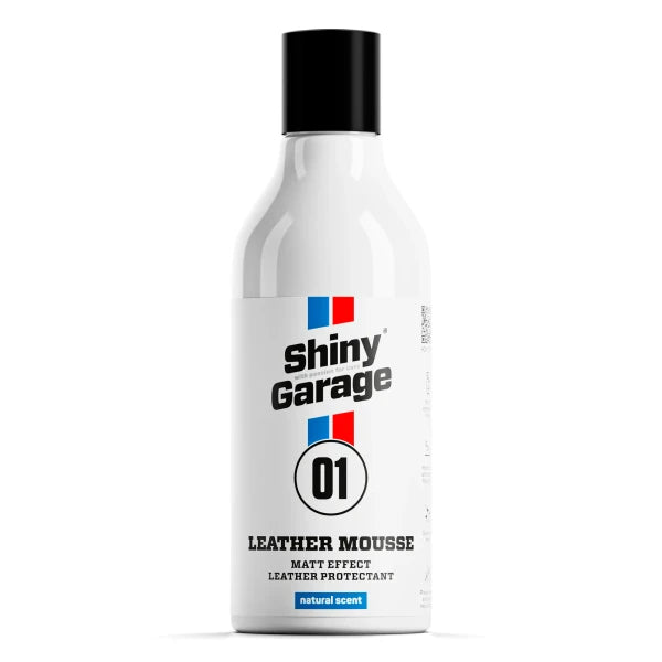 Shiny Garage Leather Mousse – Mleko za kožu automobila za negu, zaštitu i prirodan izgled enterijera 250ml