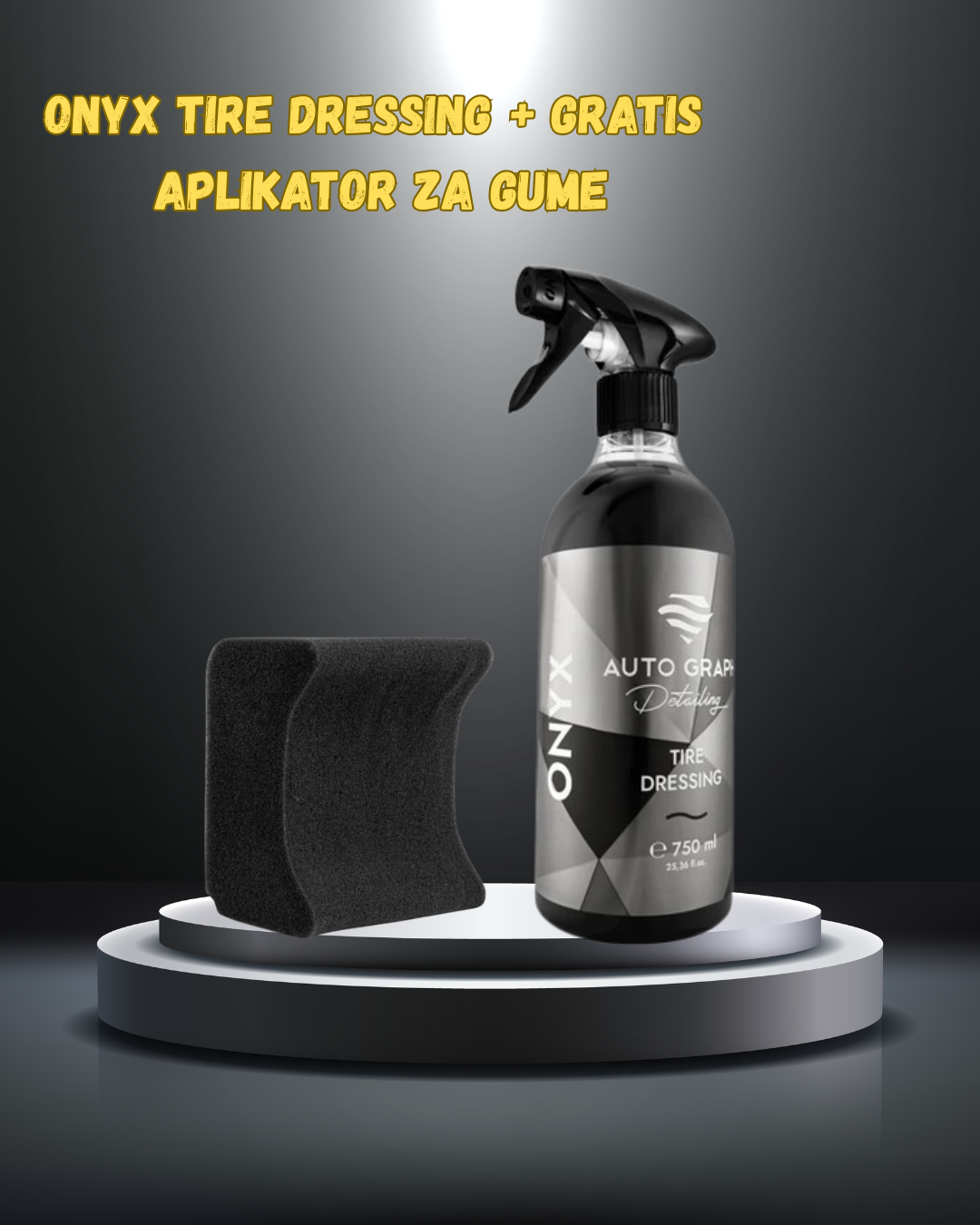 Onyx Dresing za gume + GRATIS Aplikator