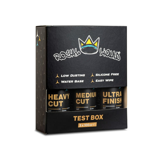 Royal Liquid Compound Test Box – Kompletan sistem poliranja u jednom setu ✨