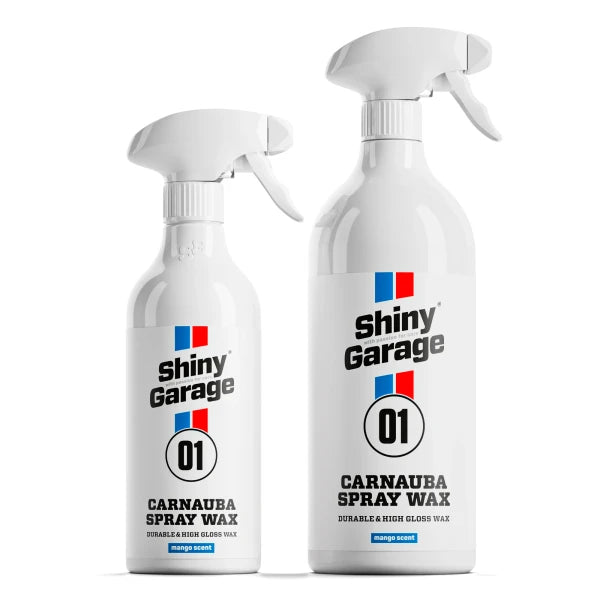 Shiny Garage Carnauba Spray Wax V2 – Tečni karnauba vosak za auto sa hidrofobnom zaštitom i Wet Look efektom