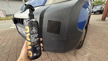 Swag EXTERIOR PLASTIC TIRE DRESSING SPRAY+ 500 ml – Zaštita plastike i guma, hidrofobni efekat i satenski finiš 🚗✨