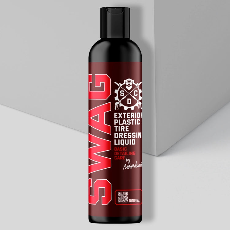 Swag BASIC EXTERIOR PLASTIC TIRE DRESSING LIQUID 250 ml – Zaštita guma i spoljašnje plastike 🚗✨